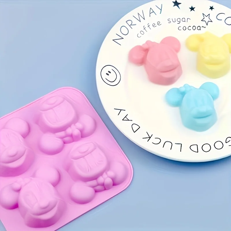 Soap Making Store - แม่พิมพ์การ์ตูนมินนี่ 1 ชิ้น เหมาะสำหรับงานฝีมือ ช็อคโกแลต การทำสบู่