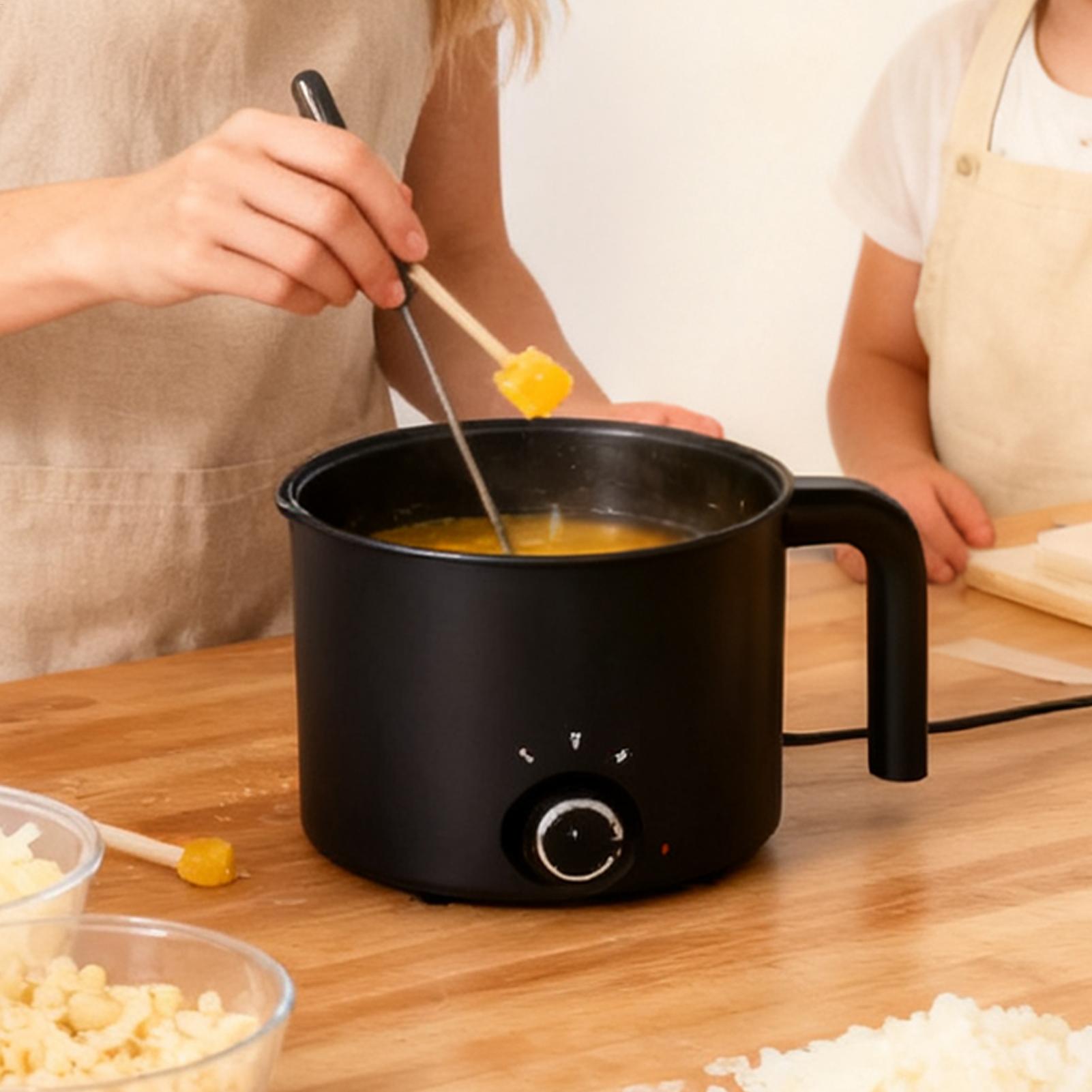 Soap Making Home - หม้อหลอมเทียน 1.5 ลิตร ขนาดใหญ่ สแตนเลส ไฟฟ้า