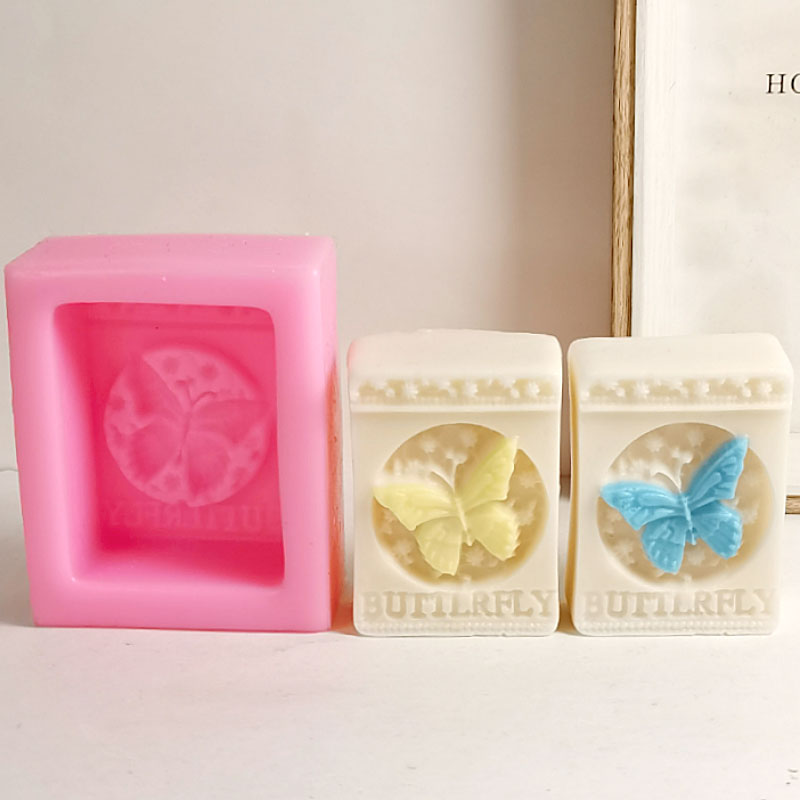 Soap Making Home - ผีเสื้อ DIY ทำด้วยมือแม่พิมพ์สบู่ซิลิโคนเทียนเรซิ่นปูนปลาสเตอร์แม่พิมพ์เค้กช็อคโกแลตน้ำแข็งก้อนทำชุดการตกแต่งบ้านของขวัญ