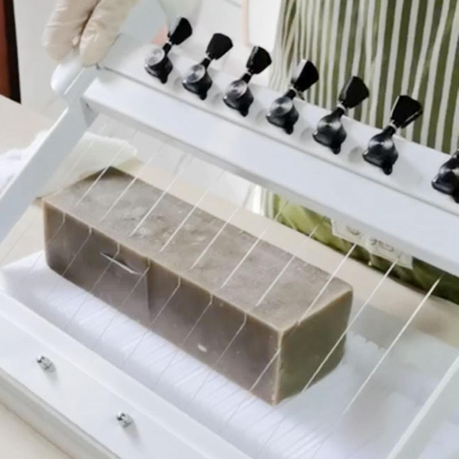 Soap Making Accessories - เครื่องตัดสบู่ สายสแตนเลส ปรับได้ ใช้แทนได้ สำหรับทำสบู่แฮนด์เมด ชีส