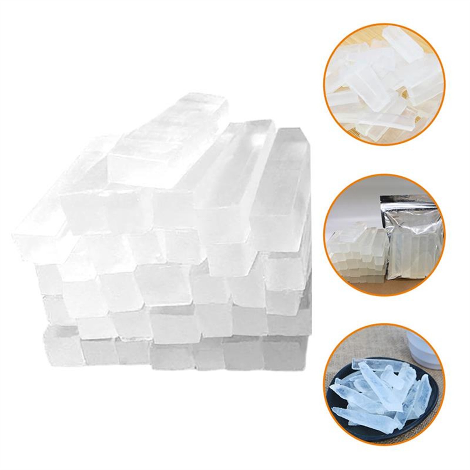 Soap Making Store - สบู่กลีเซอรีนใส 250 กรัม สำหรับทำสบู่ออร์แกนิค ทำสบู่ DIY