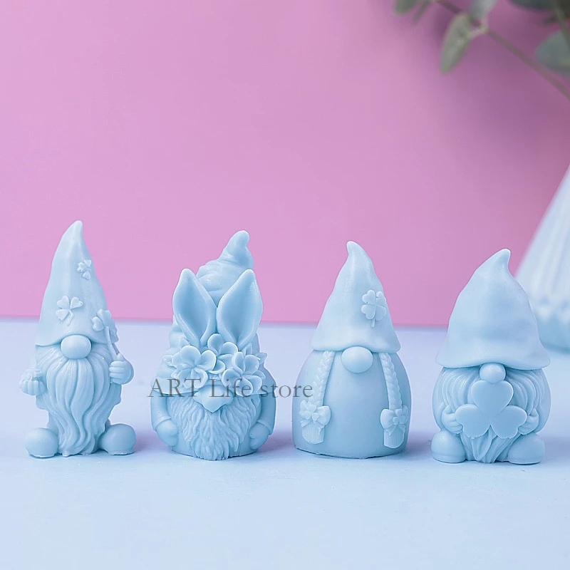 คริสต์มาส Dwarf ซิลิโคนเทียนแม - Soap Making Home บทวิจารณ์และราคา