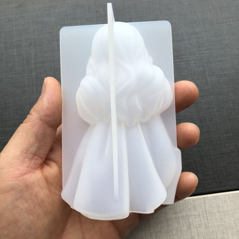 3D น่ารักเจ้าหญิงซิลิโคนเทียนแ - Soap Making Store บทวิจารณ์และราคา