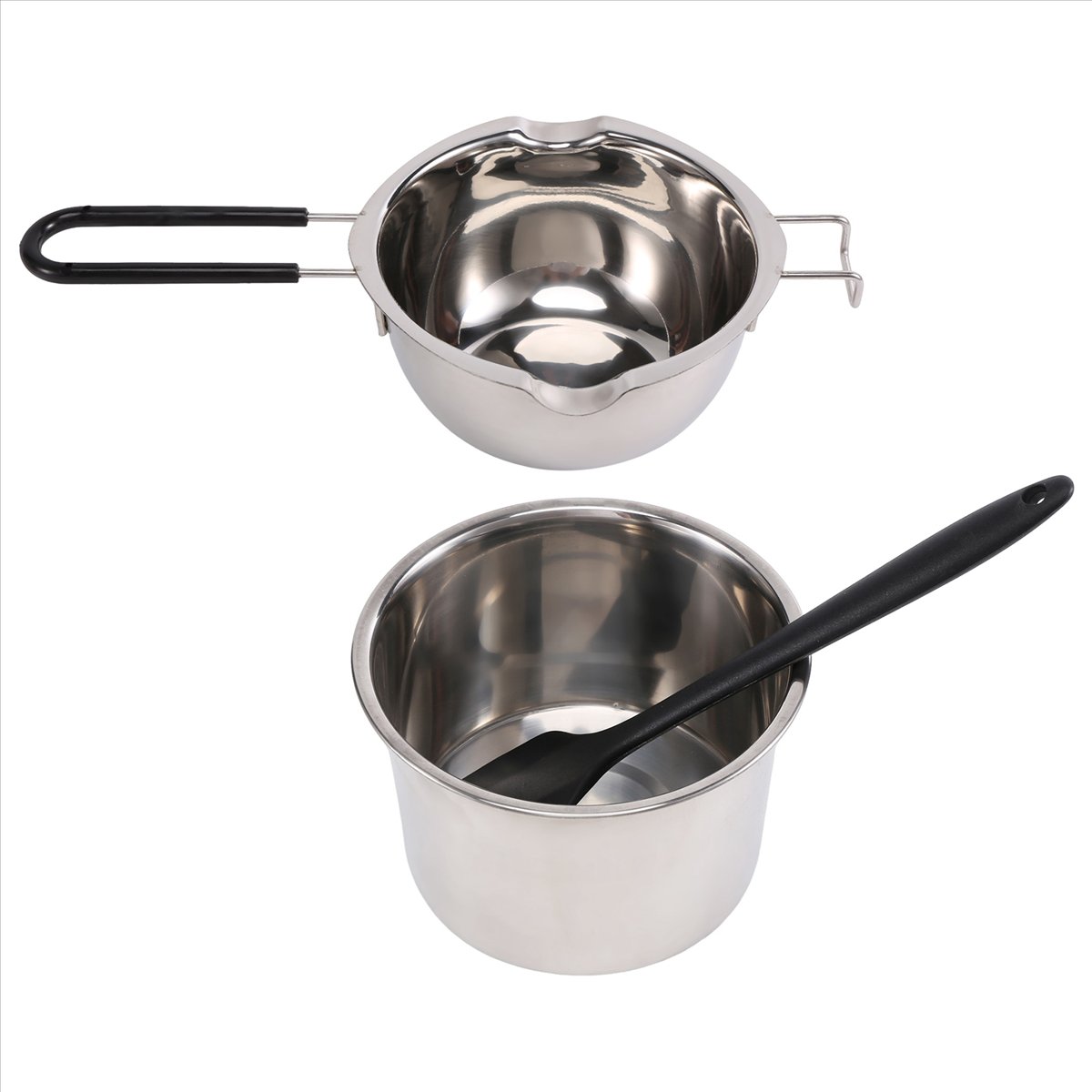 ชุดหม้อต้มสองชั้น ABLQ สแตนเลส - Soap Making Double Boiler บทวิจารณ์และราคา