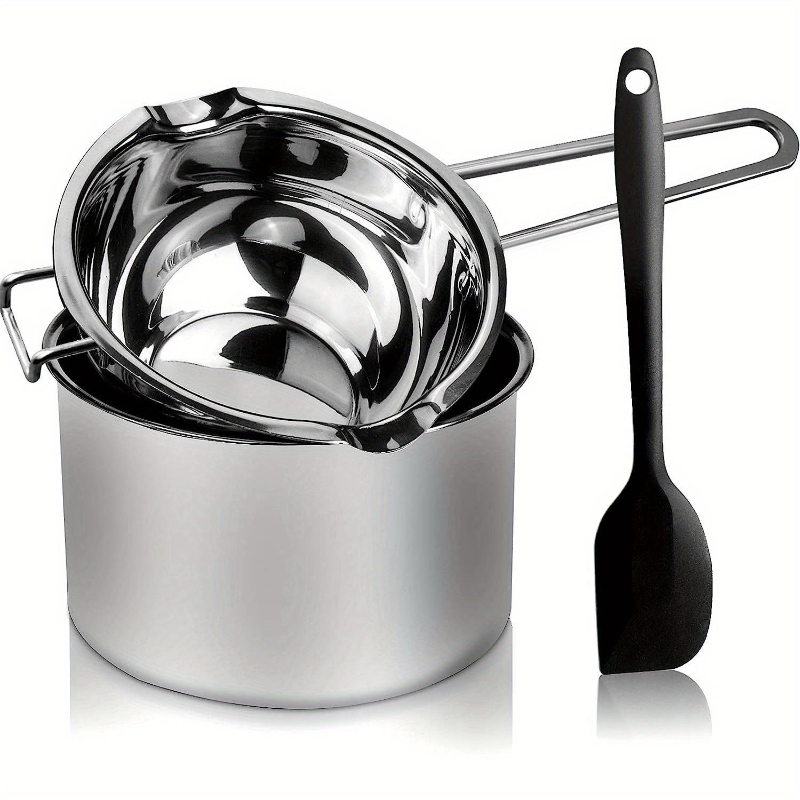 ชุดหม้อต้มสองชั้น สแตนเลส พร้อ - Soap Making Double Boiler บทวิจารณ์และราคา