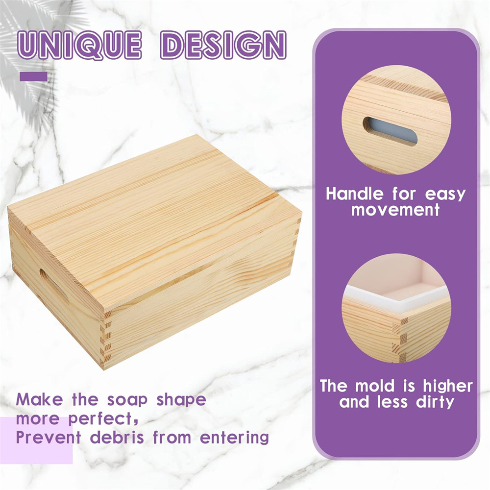 แม่พิมพ์สบู่ขนาดใหญ่สี่เหลี่ยม - Soap Making Store บทวิจารณ์และราคา