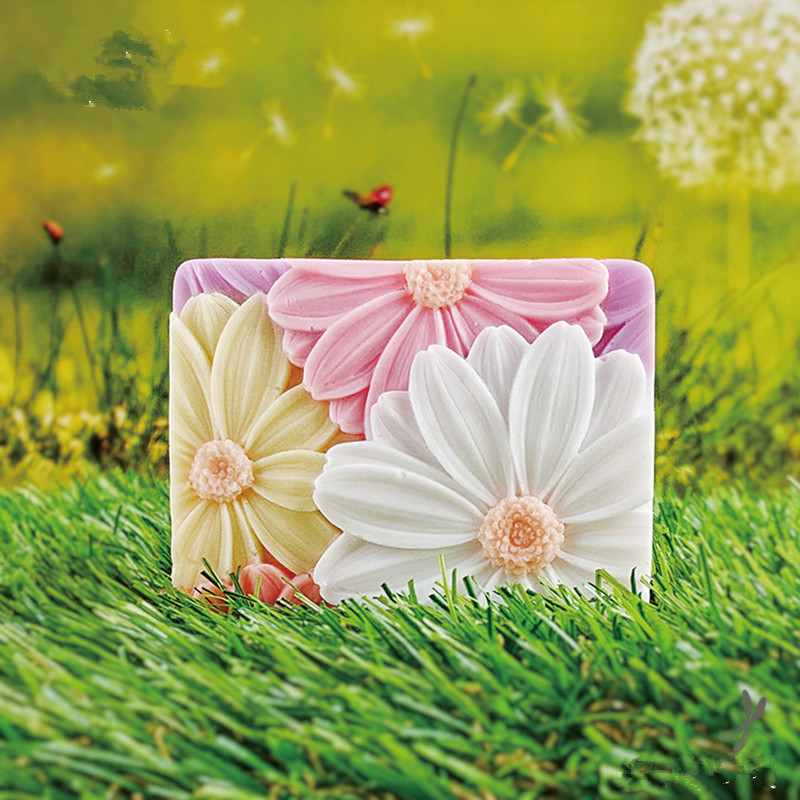 ใหม่ล่าสุด!! !3d Elegant Sunfl - Soap Making Store บทวิจารณ์และราคา