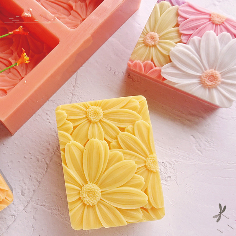 ใหม่ล่าสุด!! !3d Elegant Sunfl - Soap Making Store บทวิจารณ์และราคา