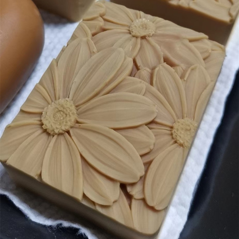 ใหม่ล่าสุด!! !3d Elegant Sunfl - Soap Making Store บทวิจารณ์และราคา