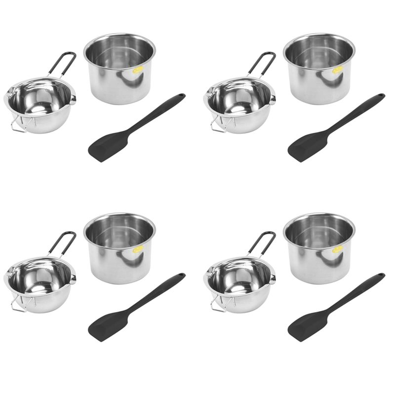 ชุดหม้อต้มสองชั้น ABKW-4X ทำจา - Soap Making Double Boiler บทวิจารณ์และราคา