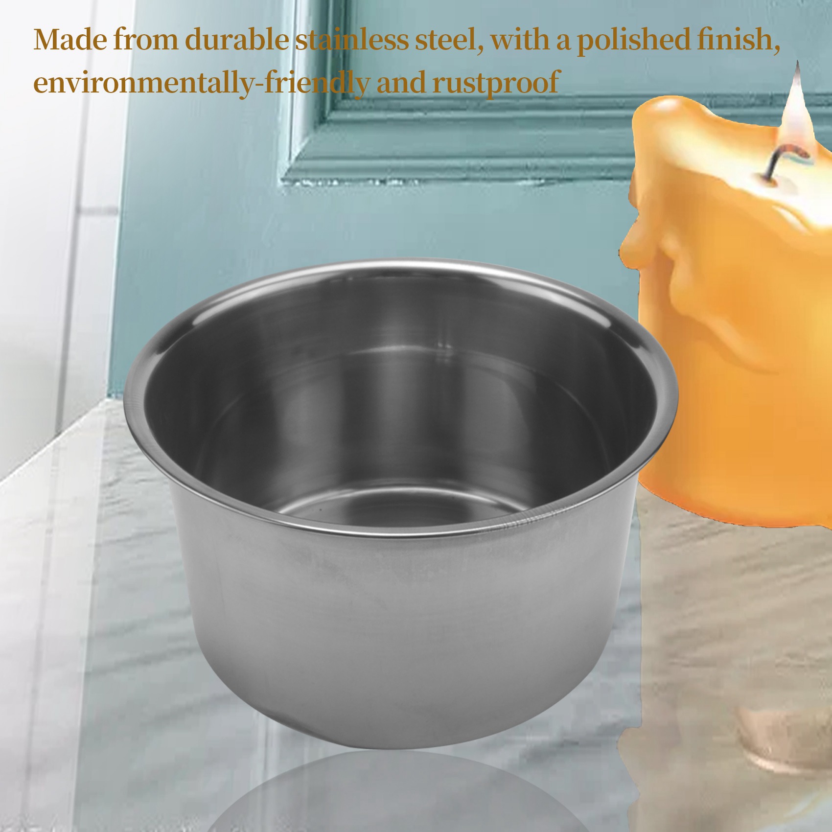 AB34-4 ชุดสแตนเลสสตีลหม้อต้มคู - Soap Making Double Boiler บทวิจารณ์และราคา