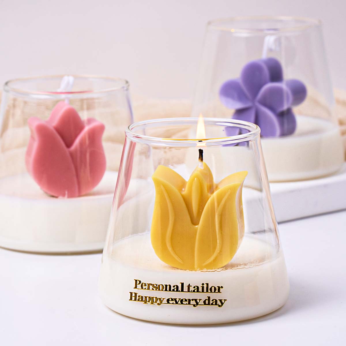 แม่พิมพ์เทียนซิลิโคนรูปดอกไม้  - Soap Making Home บทวิจารณ์และราคา