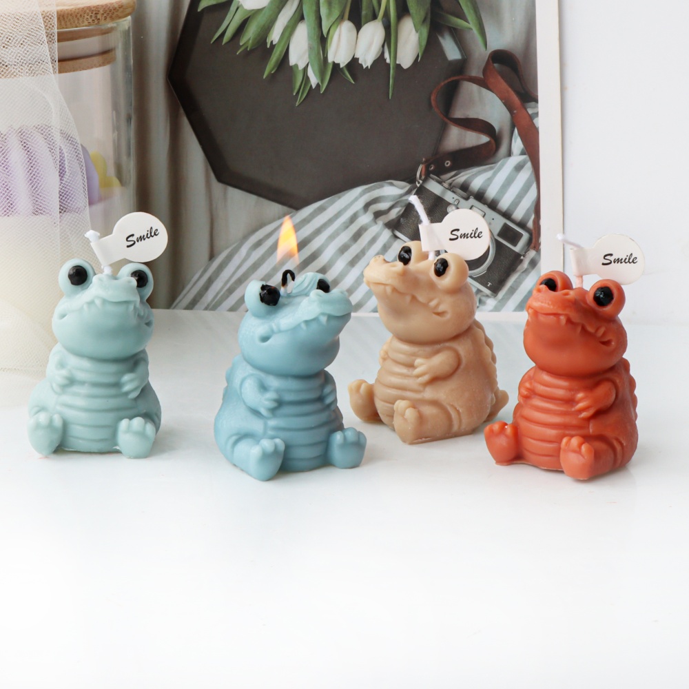 3D น่ารักจระเข้เทียนแม่พิมพ์ซิ - Soap Making Home บทวิจารณ์และราคา