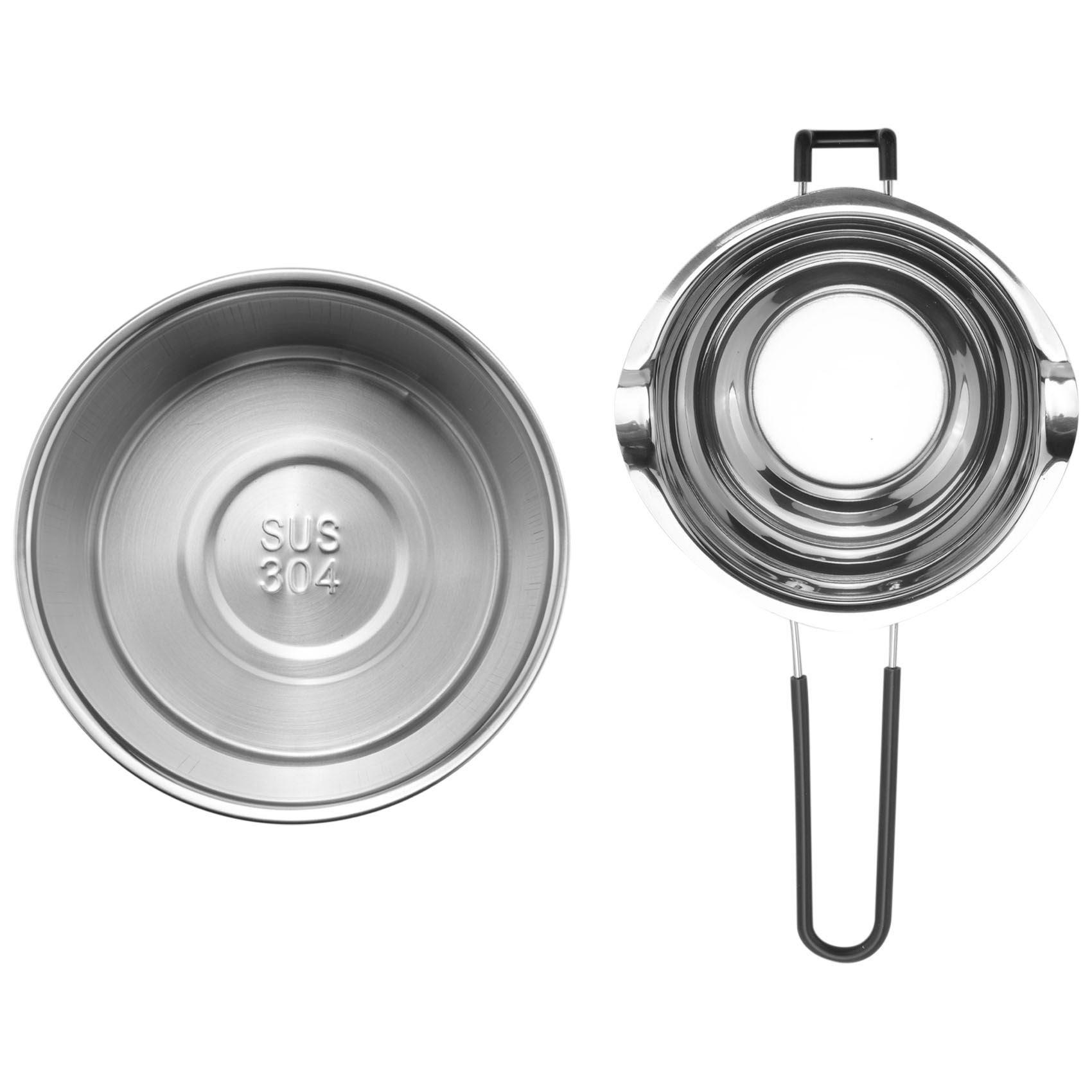 ชุดหม้อต้มสองชั้น 2 ใบ ทำจากสแ - Soap Making Double Boiler บทวิจารณ์และราคา