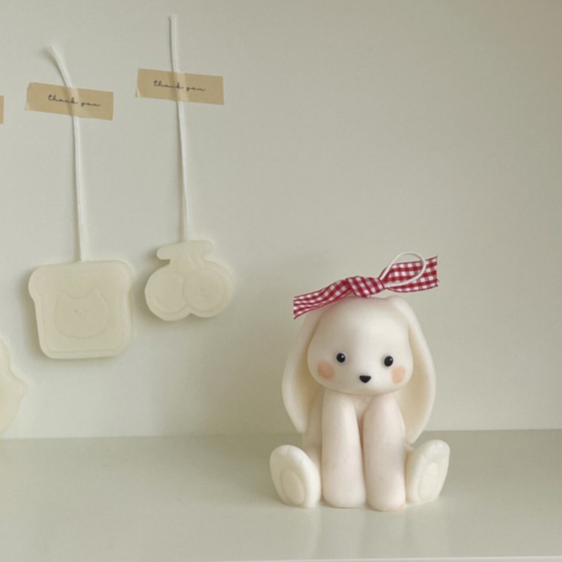 แม่พิมพ์ซิลิโคนรูปกระต่ายนั่ง3 - Soap Making Home บทวิจารณ์และราคา