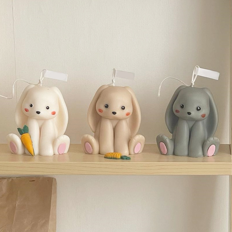แม่พิมพ์ซิลิโคนรูปกระต่ายนั่ง3 - Soap Making Home บทวิจารณ์และราคา
