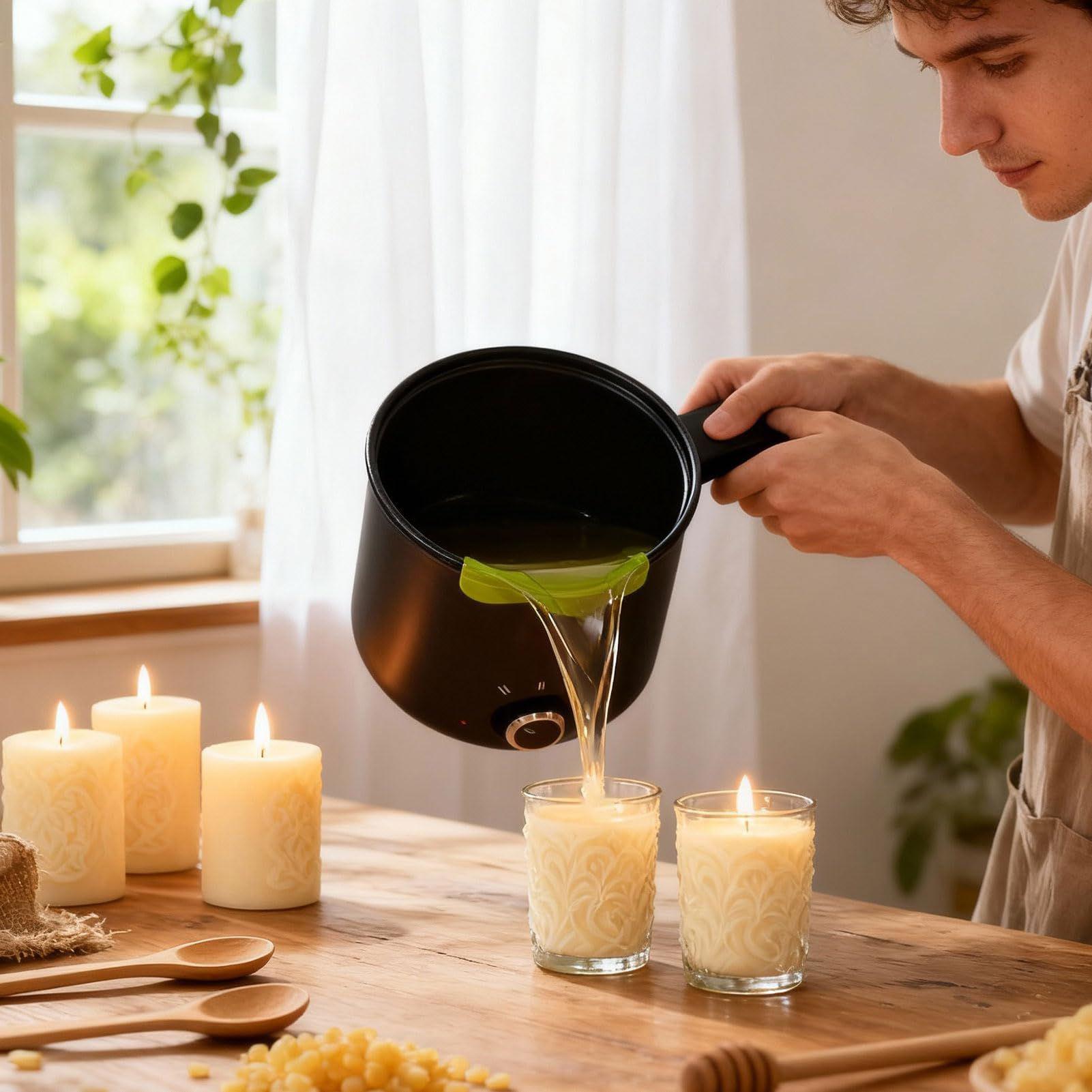 หม้อหลอมเทียน 1.5 ลิตร ขนาดใหญ - Soap Making Home บทวิจารณ์และราคา