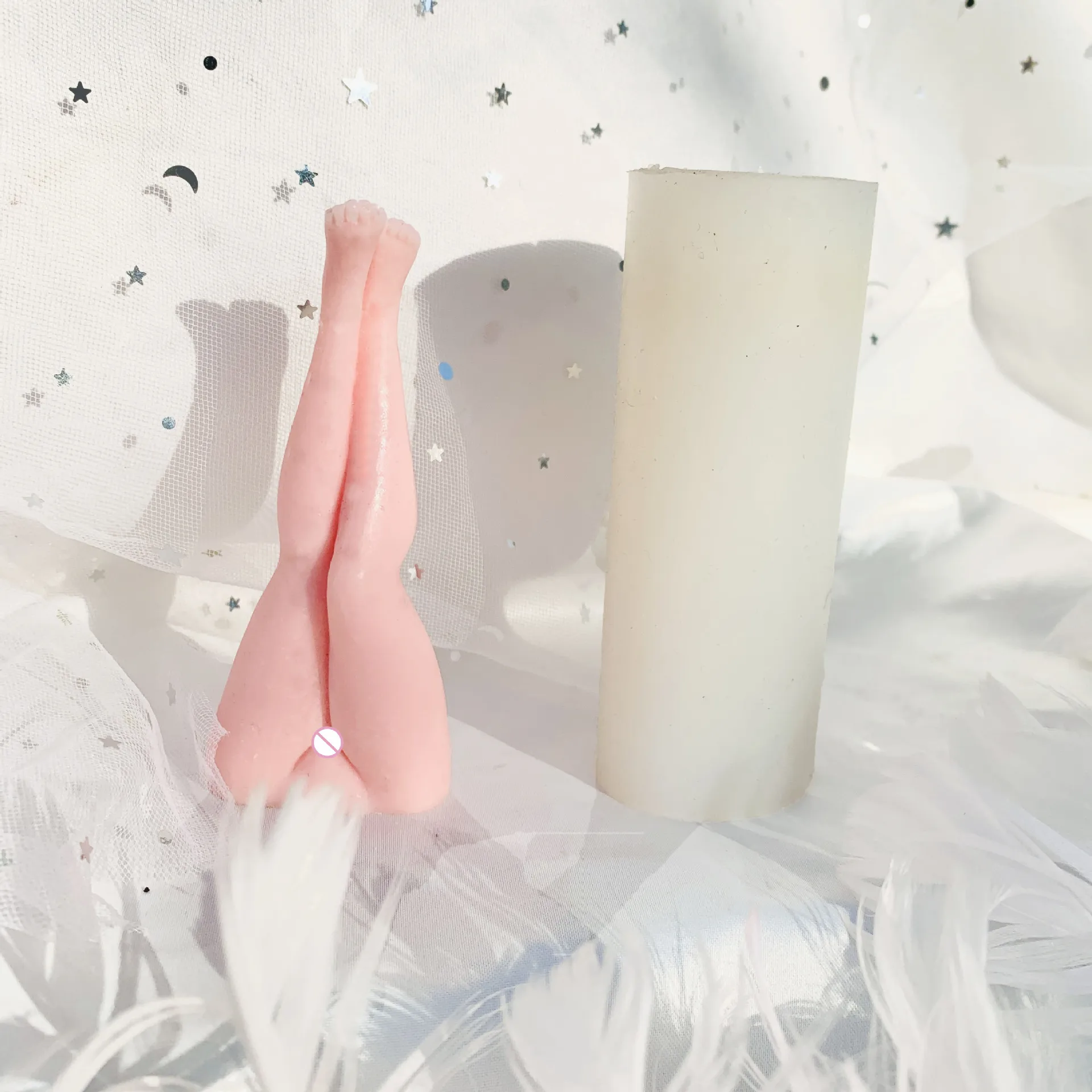 DIY ผู้หญิง3D เซ็กซี่ขาเทียนแม - Soap Making Home บทวิจารณ์และราคา