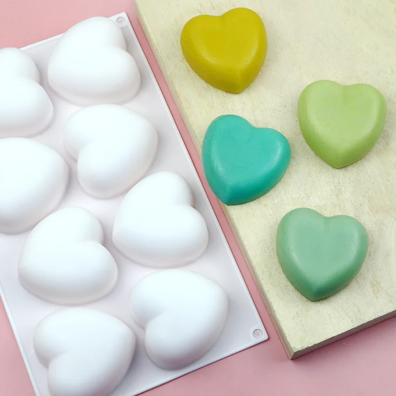 Love Heart ซิลิโคนสบู่แม่พิมพ์ - Soap Making Store บทวิจารณ์และราคา