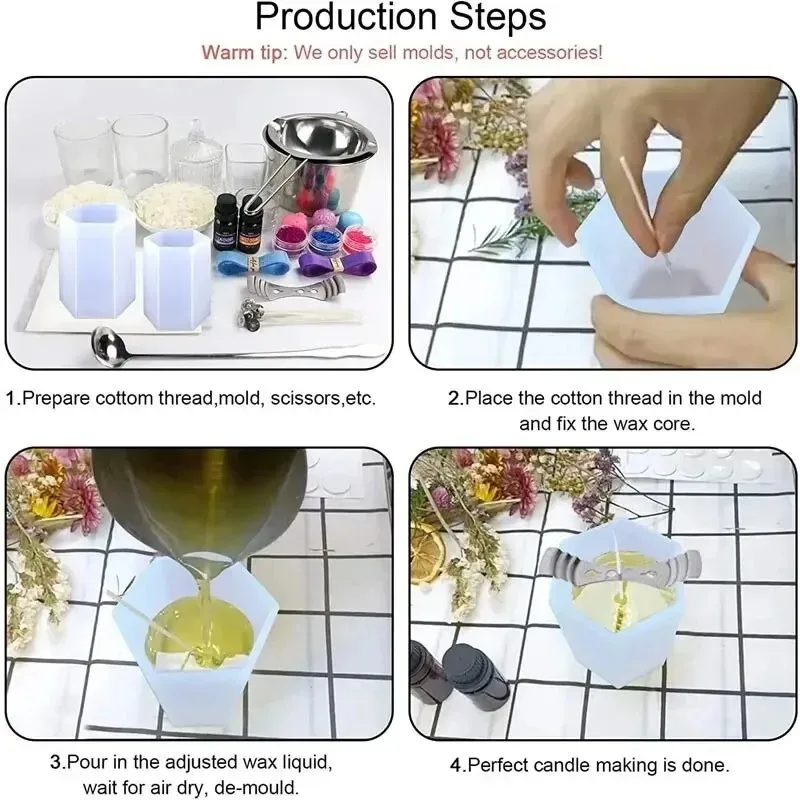 แม่พิมพ์เทียนซิลิโคนทรงกระบอก  - Soap Making Gel บทวิจารณ์และราคา