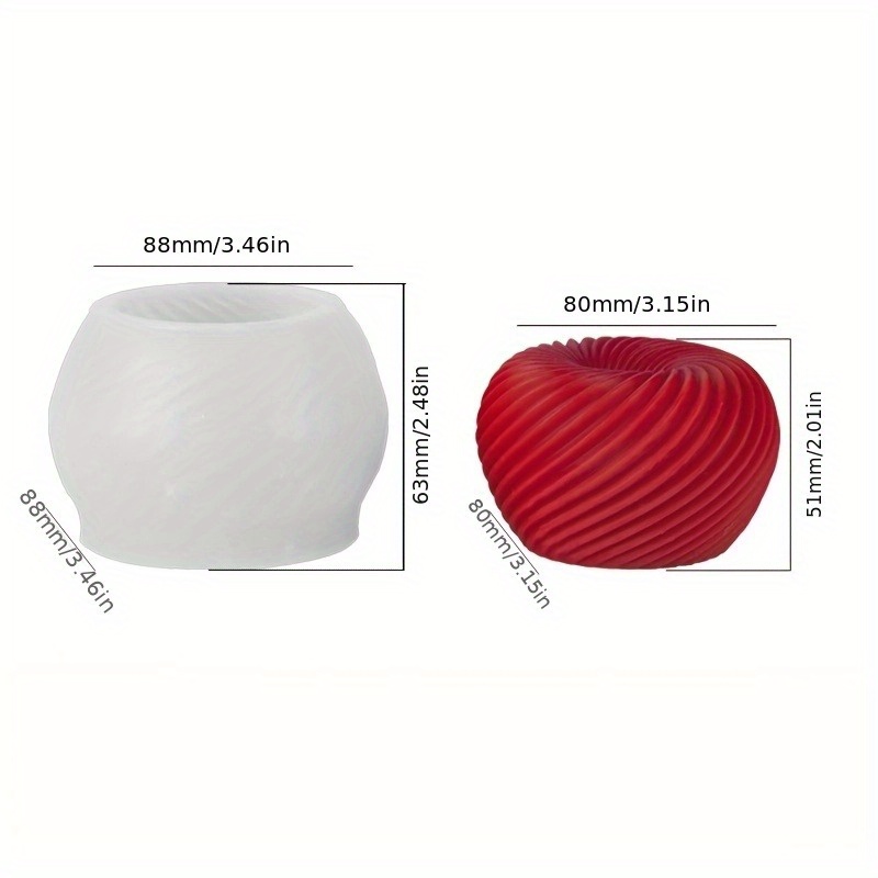 แม่พิมพ์ซิลิโคนรูปแอปเปิ้ลสีแด - Soap Making Store บทวิจารณ์และราคา
