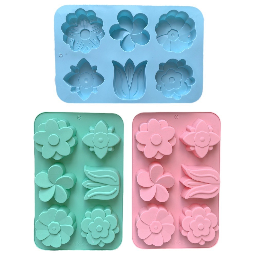 แม่พิมพ์ซิลิโคนรูปดอกไม้ แม่พิ - Soap Making Store บทวิจารณ์และราคา