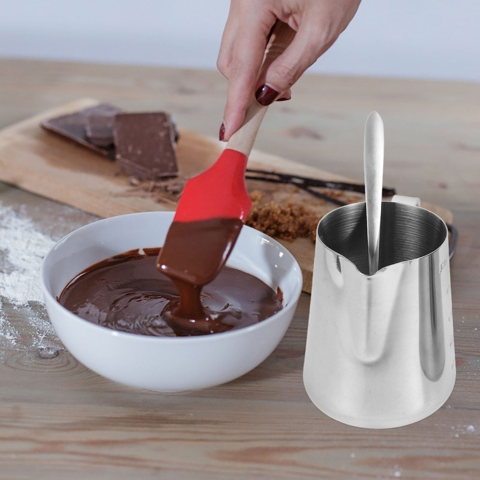 ชุดหม้อหลอมสแตนเลสทนความร้อน 1 - Soap Making Double Boiler บทวิจารณ์และราคา