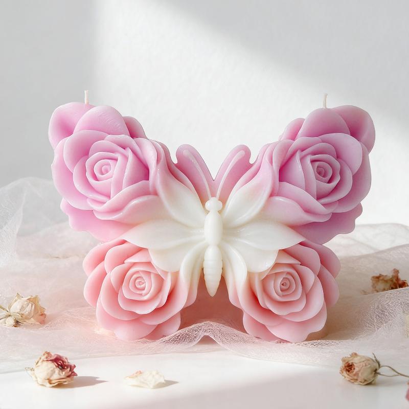 แม่พิมพ์ซิลิโคนรูปผีเสื้อกุหลา - Soap Making Store บทวิจารณ์และราคา