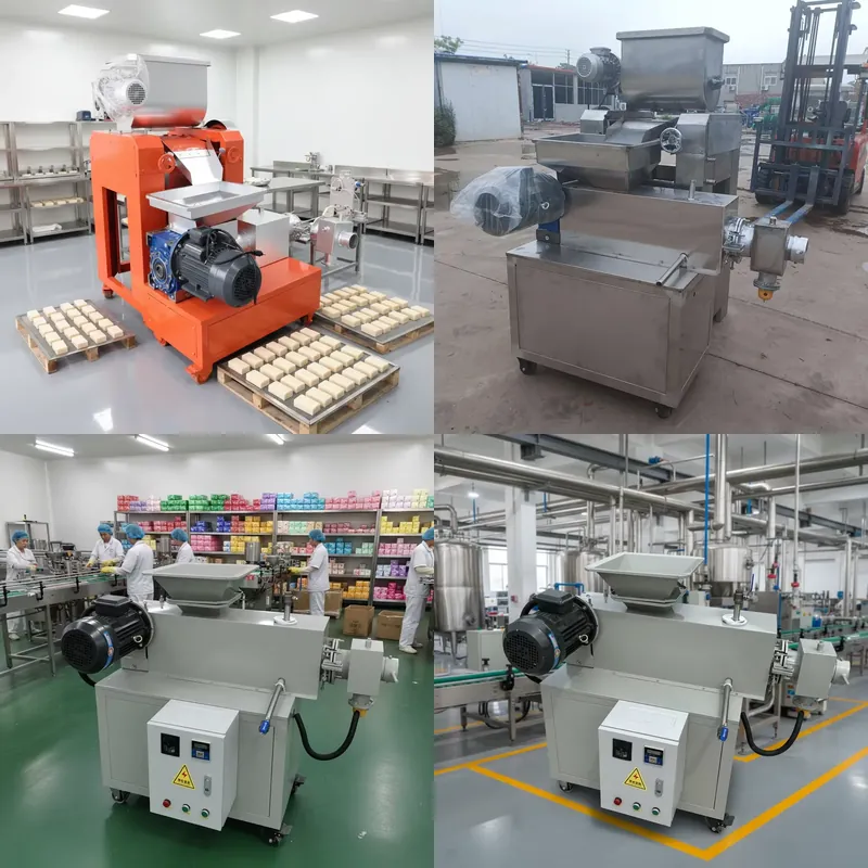 เครื่องทำสบู่ก้อนเล็กแบบอัตโนม - Soap Making Machine For Sale บทวิจารณ์และราคา
